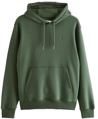 NEXT Herren Standard Jersey-Hoodie mit Grafik-Print