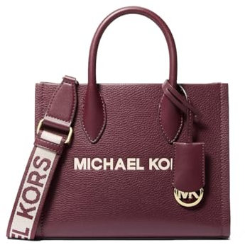MIchael Kors Handtasche für Damen Mirella Leder Satchel, Ochsenblut (Oxblood), One size