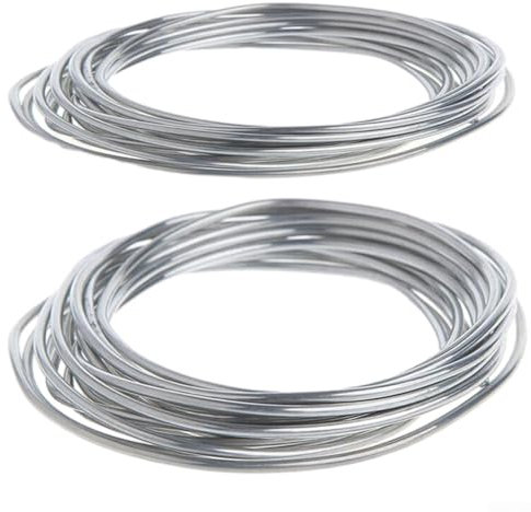 Alambre de soldadura para tubos de cobre y aluminio, excelente para trabajos de reparación de refrigeración (1,6 mm x 5 m)