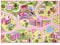 Carpet Studio Teppich Kinderzimmer 95x133cm, Kinderteppich, Spielteppich Straße Mädchen, Teppiche für Babyzimmer, Schlafzimmer & Spielzimmer, Antirutsch, 30°C waschbar - Sweet Town