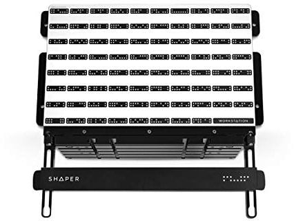 Shaper Workstation - ultimative Spann- und Vorrichtungslösung - SW1-AA - einfach verstellbarer Werkstückträger für kleine oder unregelmäßige Werkstücke - Intuitive Indexstifte zur Ausrichtung