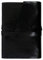 Time Resistance Leather Notebook - Leder Journal (Black)