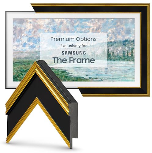Cornice per TV Deco – Cornice Smart Frame compatibile solo con Samsung The Frame TV (75 pollici, adatta per TV 2021)