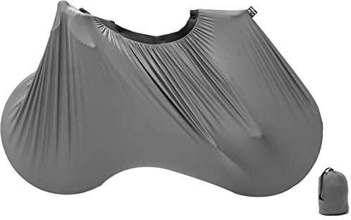 Buds-Sports Stretch Bike Socke Cover für Rennräder - Schützen Sie Ihr Interieur in Sekunden (Grau)