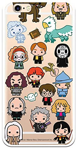 Personalaizer Original Schutzhülle kompatibel mit iPhone 6 oder 6S mit Harry Potter Funkos Mix