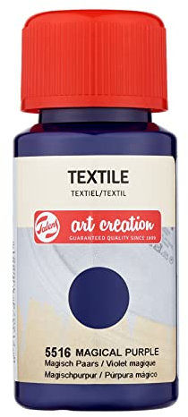 Talens Art Creation Textile Paint - 50 ml Violet magique 5516 - Pour les tissus clairs - Application facile et set de chaleur - DIY Upcycling & Custom Fabric Design