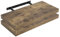 WOLTU 2X Wandregal Wandboard Bücherregal Regale für Deko Wandablagen aus MDF Holz, 2er Set Hängeregal Vintagebraun, 70x22,9x3,8cm RG9369hov-2
