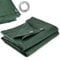 KADAX Bâche Imperméable en Polyéthylène et Polypropylène 90g/m2, Bache de Protection Robuste avec Oeillets en Métal Résistant (Vert, 3 x 3 m)