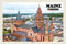 Blechschild 18x12 cm Mainz Kaiserdom Kiche Christentum Wand Deko Bar Kneipe Sammler Geschenk