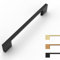 9BUILD 10 Pack 160mm Matte Black Cabinet Pulls - Drawer and Door Handles in Zinc Alloy - Suitable for Kitchen and Wardrobe - UK0035