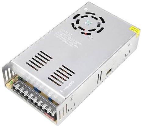 inShareplus 24V Netzteil 15A 360W, DC Universal geregeltes Schaltnetzteil, Trafo 230V auf 24V LED-Treiber, Transformator, Adapter für LED-Streifenlicht, 3D-Drucker, Computerprojekt, CCTV