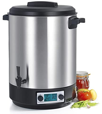 Stérilisateur inox 45 litres automatique 2500 W KCPST45XXL Kitchen Chef