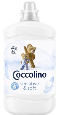 Coccolino Weichspüler für empfindliche Wäsche, sehr aromatisch, frisch und ausgewogen, 1er Pack (1 x 1,7 l)