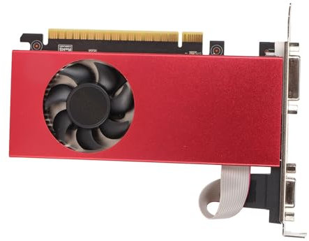 GTX 750TI Graphics Card, 128Bit GDDR5 1020/1350MHz PCI Express 3.0 Gaming GPU Graphics Card, HDMI DVI with Cooling Fan for Office and PC Gaming
