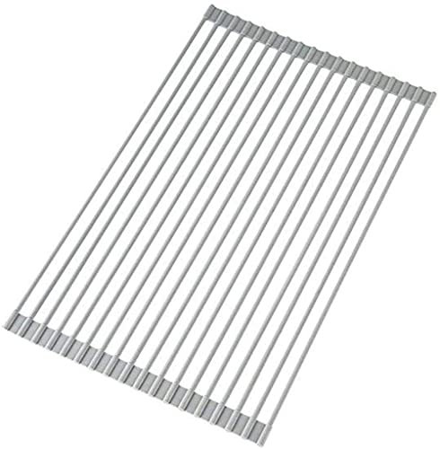 Estante para Platos, estantes de Cocina, Fregadero Plegable, escurridor de Silicona, Estante para Platos, Poner Taza, tazón, Palillos, Estante de Almacenamiento para Fregadero, Estante para