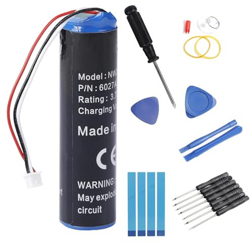 Fuworance Akku 3,7V 3400mAh Kompatibel mit Tomtom GPS Urban Rider Pro Urban Rider, Rider 4GD00, Rider 2th Edition, Rider 2, 4GC01, 4K00.001, 4K00.13, 6027A0050901, 6027A0131301 Reparatur Tools