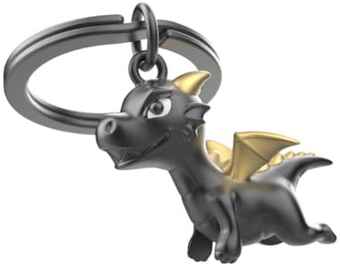 METALMORPHOSE - Porte-clés Dragon - Porte clés Fantastique - Cadeau Homme et Femme