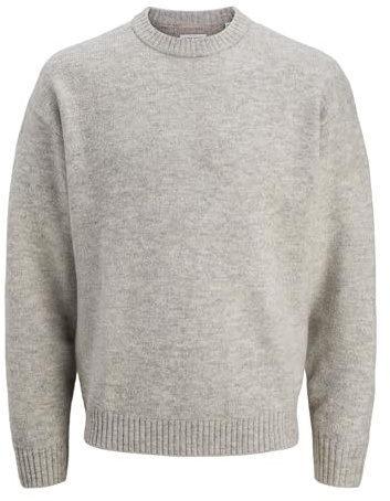 JACK & JONES Herren Pullover JJESOHO Ollie Knit Crew Neck - Relaxed Fit
