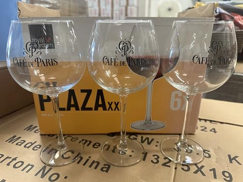 Générique Lot 6 verres cocktal café de Paris 58 cl, neuf