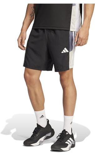 adidas Herren Train Essentials Seasonal Colorblock Shorts, Schwarz, XL