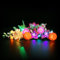 YEABRICKS LED Licht für 10342 The Botanical Collection Schöner Rosafarbener Blumenstrauß Bausteine Modell (Bausteine Set Nicht enthalten)