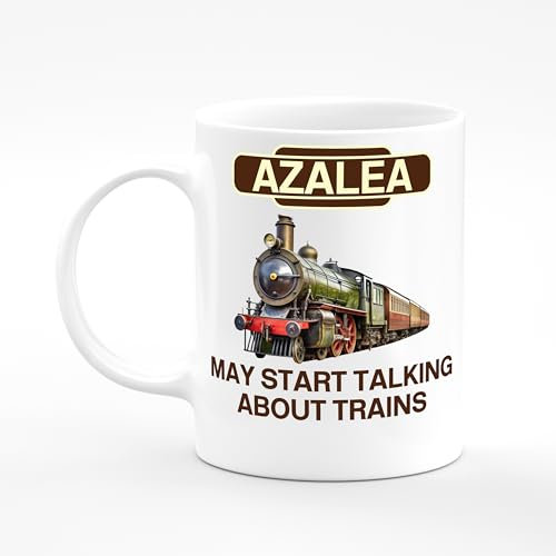 Amelia Gould Apparel Azalea Trains May Start Talking About Mug Gift 11oz Ceramic Coffee Tea Cup
