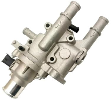 YYFHR Carcasa del termostato del refrigerante, compatible con Opel, ASTRA/Chevrolet S/Cruze S Sonic S Trax S 1.8 1.6L Termostato del líquido refrigerante del vehículo(Metal)