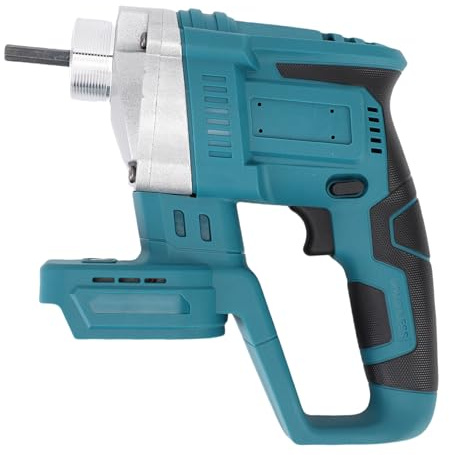 Eujgoov Outil Vibrant électrique sans Fil pour Béton, 18V, 600W, 6000 Tr/min, Vibrateur de Ciment Portatif, Compatible avec les Batteries Li-ion 18V