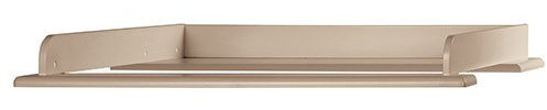 Miami Wickelaufsatz 80x75cm, passend Kommoden, Holz, Taupe metallic, 80.8 x 97.6 x 8 cm