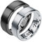Aotiwe Matching Rings Schwarzes Silber Ringe Ich Liebe Dich Matte Finshed, Rostfreier Stahl Damen 70 (22.3) & Herren 65 (20.7)