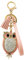 Porte-clés Mignon Chouette, Hibou Porte-clés Strass, Pendentif Hibou Porte-clefs, pour Décoration Porte Clés Dames, Sac Décoratif, Accessoires Voiture (Rose)