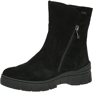Caprice Women's 9-26437-41 Ankle Boots with Warm Lining, Black, 6.5 UK