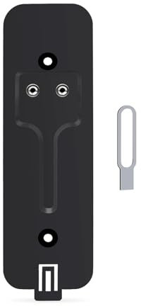 for Blink Doorbell Backplate Replacement, Compatible with Blink Video Doorbell, Include Mount Accessory (Black-1 Pack)