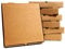 FR Enterprises Pizza Boxes — Lightweight Food Boxes— Plain Pizza Style Postal Boxes with Rear Vent Hole - Easy to Transport (Plain 7 Inch - 10 Pizza Boxes)