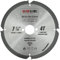Saxton PCD Circular Saw Blade, 185mm x 4 Teeth x 30mm Bore 16, 20 & 25mm rings, Polycrystalline Diamond Tipped Fibre Cement Board, Hard Materials