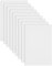Jtnohx Moosgummi, Moosgummi Platten, 17.78×28.7cm 9 Stucke Farbige Eva Schaumstoffplatte zum Basteln, DIY-Bedarf(Weiß)
