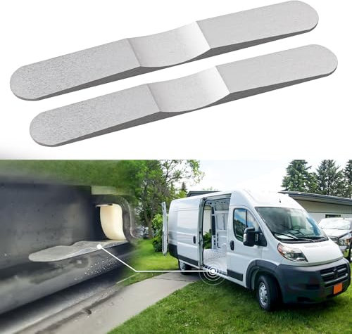 YIBEICO Aluminum Sliding Door Stopper for Van RV mods,Universal Fit for Sprinter, Promaster, Transit & Campervans,Sliding Door Stopper