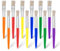 12 Stück Pinsel Bunte Malpinsel Große Dicke Pinsel für Acrylfarbe Waschbare Farbe