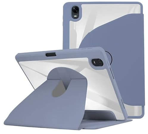 Viaggio con tablet Custodia compatibile con OPPO Pad Air 10.3 2022,362° Supporto rotante Smart Tablet Cover, Guscio posteriore rigido Compatible with PC Custodia sottile Custodia rigida Folio Cover, C
