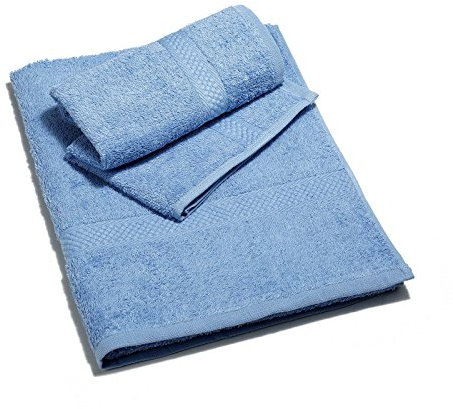 SET 1+1 ASCIUGAMANI E OSPITE MINORCA CALEFFI VARI COLORI (Lavanda)