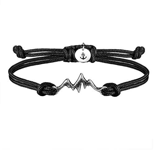 SAILBRACE Armband schwarz MOUNTAIN vintage
