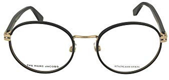 MARC JACOBS Herren MARC 516 Sonnenbrille, Schwarz Y Dorado., 52