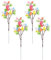 PRETYZOOM 4 Stücke Künstlicher Ostereier Zweig Osterdeko Eier Blumenstrauß Dekozweige Kunstblumen Gesteck Vase Kinder Bastelset DIY Kranz Girlande Blumenarrangement Frühling Deko Ostern Tischdeko 32CM
