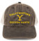 Yellowstone Dutton Ranch Logo Mütze – authentisches braunes Design mit gesticktem Logo – Bekannt aus Yellowstone – verstellbarer Hakenverschluss – offizielles Lizenzprodukt, Braun