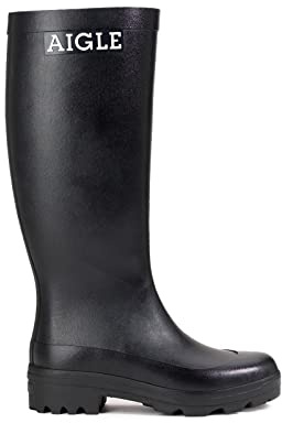 Aigle ATELIER AIGLE Stivali in gomma da Uomo, Nero, 45 EU