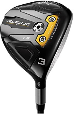 Callaway Rogue ST LS Golf-Holz, Herren, Schwarz, Einheitsgröße