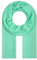 Majea Tuch Lima schmal geschnittenes Damen-Halstuch uni Schal einfarbig Sommerschal Sommer Halstuch (880010) (mint), 180cm x 50cm