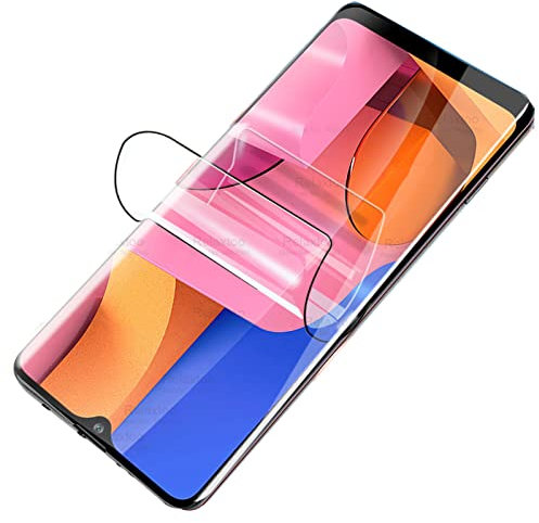 Film hydrogel 2 pcs pour Samsung Galaxy A22 5G 6.6inch 2021 Haute Sensibilité film Flexible TPU Protecteurs d'écran d'empreintes Digitales déverrouiller Pas de Verre Trempé