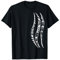 Wellen Muster Symbol Haka Kultur Maori Tribal Neuseeland T-Shirt