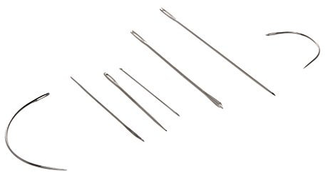 7-teiliges Nähnadel-Reparaturset für Polstermöbel, Teppich, Leder, gebogene Leinwand
